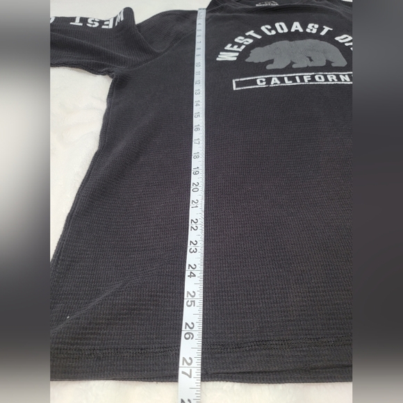 Black and White Crewneck Sweater with Bear Graphic - Picture 4 of 8